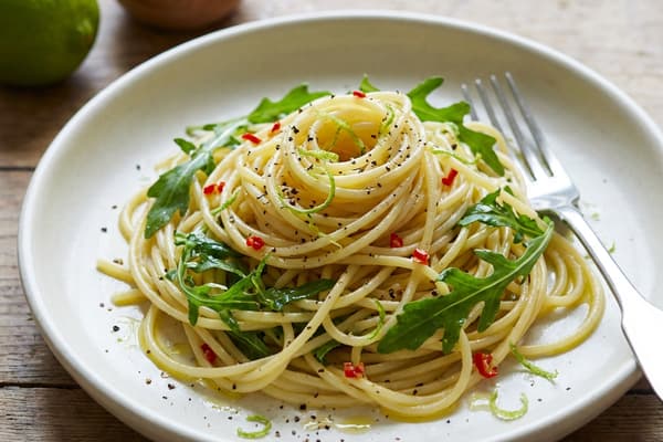 Rucola-Spaghetti 