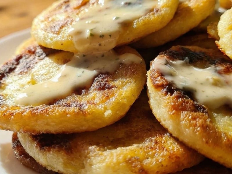 Potato Pancakes from Cooked Potatoes