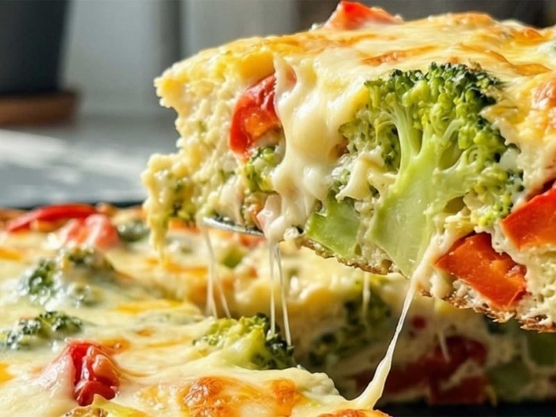 Herzhafte Gemüse-Frittata