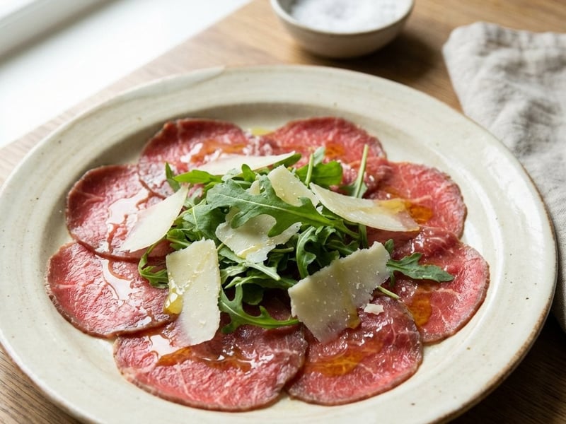 Rinder-Carpaccio | Italienischer Klassiker