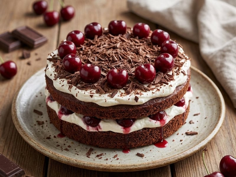 Schwarzwälder Kirschtorte | Klassisch & Saftig