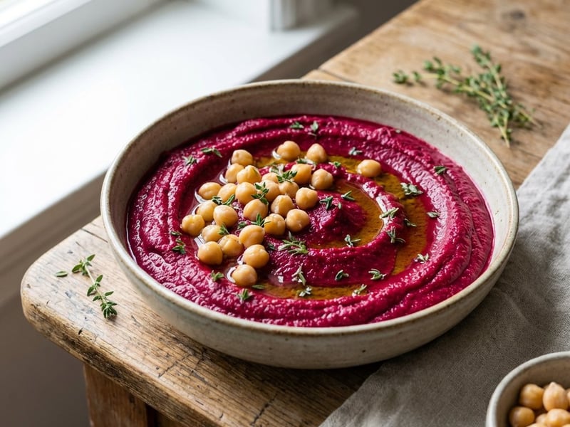 Samtiges Rote-Bete-Püree mit Tahini