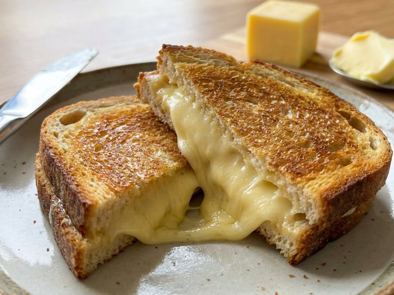 Gegrilltes Käsesandwich | Knuspriger Klassiker