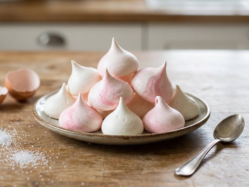 Luftige Baiser-Tupfen | Klassisches Meringue-Rezept