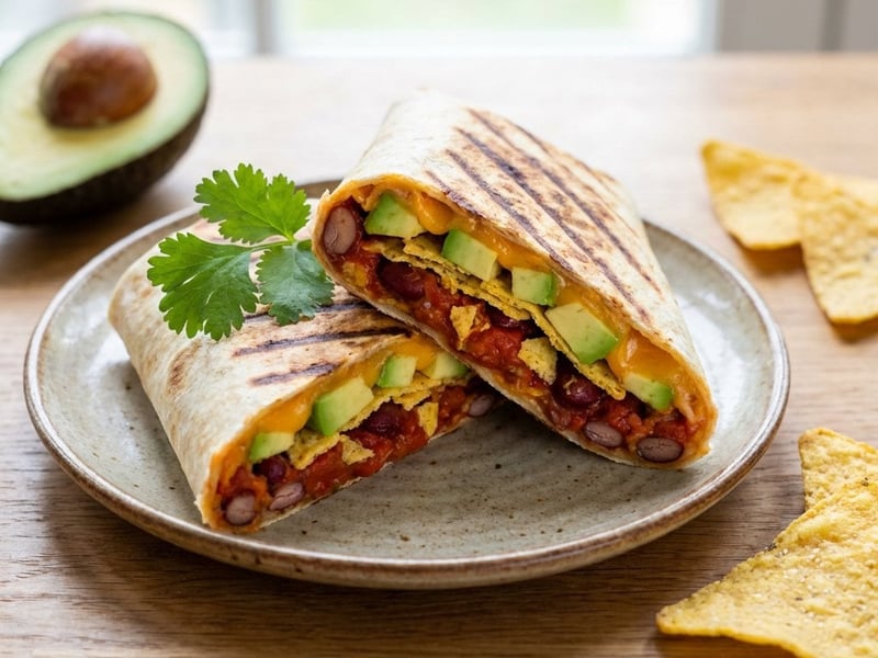 Mexikanische überbackene Tortillas