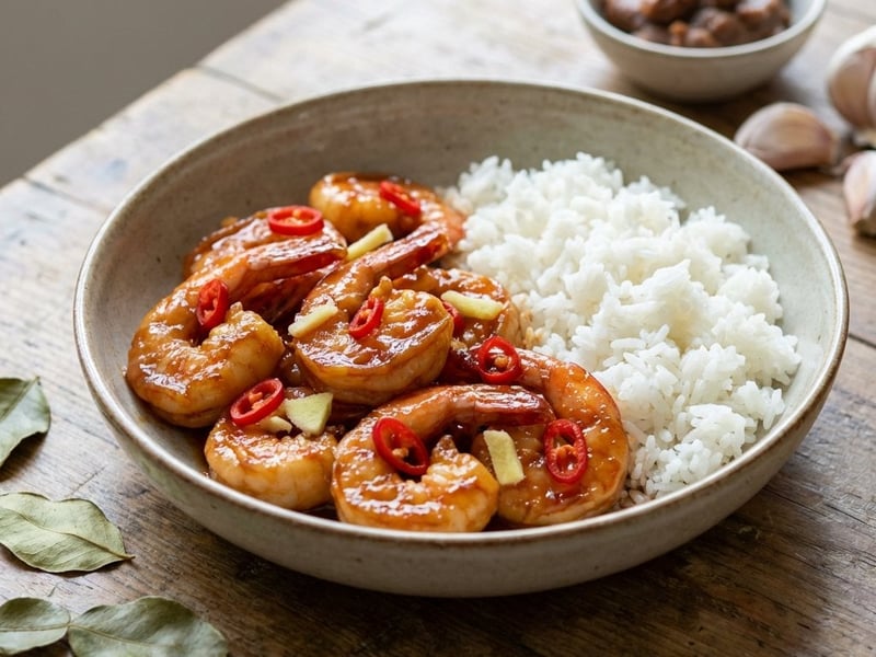 Garnelen in Tamarindensauce | Vietnamesisch & Schnell