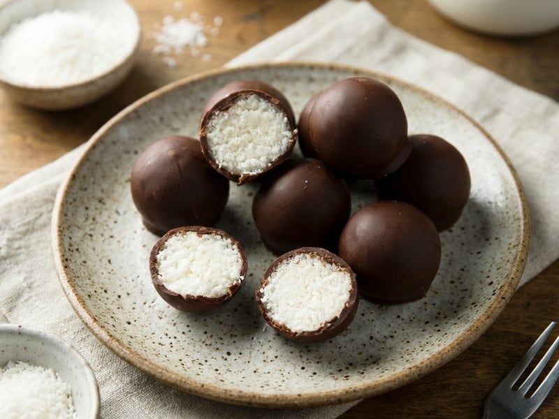 Kokos-Schoko-Kugeln