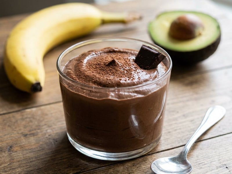 Bananen-Schokoladen-Mousse | Gesunder Genuss
