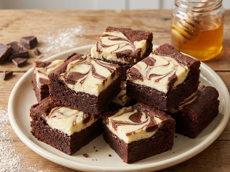 Cheesecake Brownies | Saftig & Bewusst Genießen