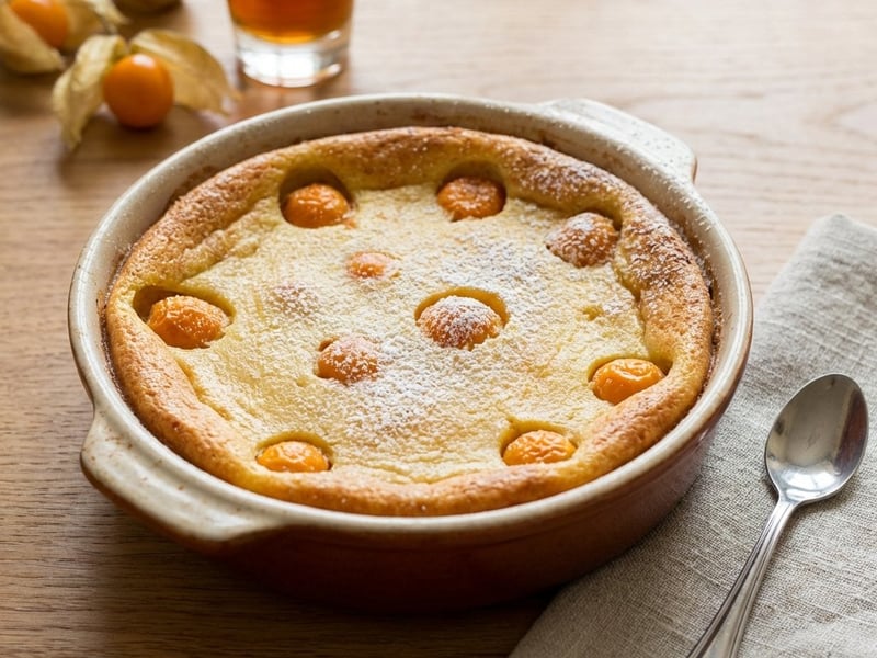 Clafoutis mit Physalis