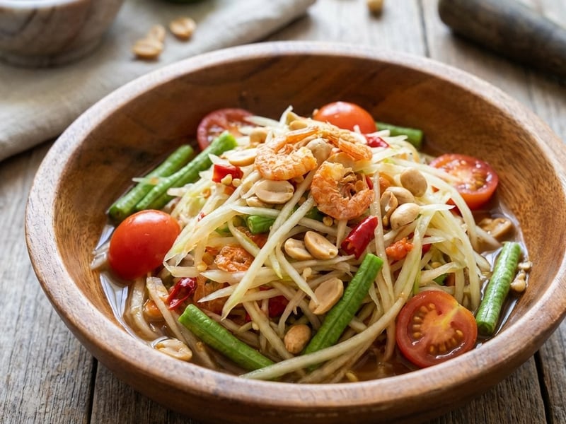 Som Tum | Thai Papaya Salad