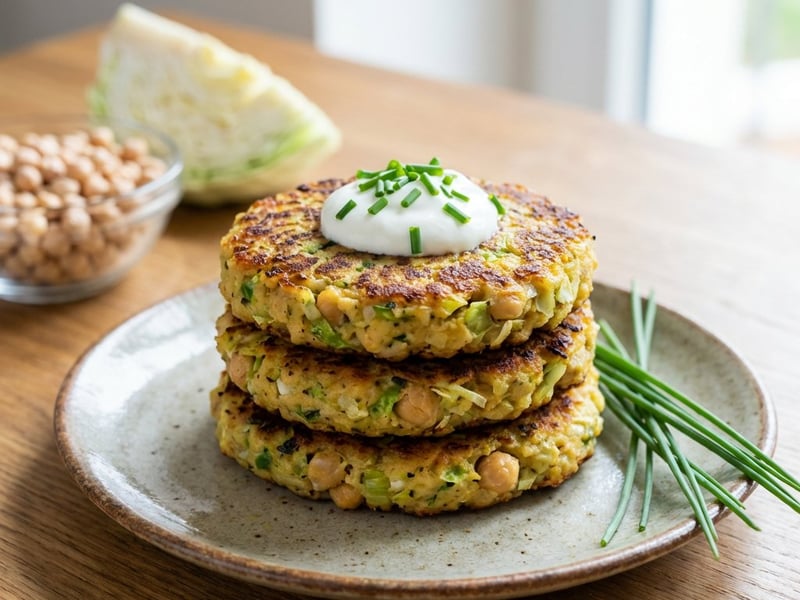 Vegetarisches Gemüseschnitzel