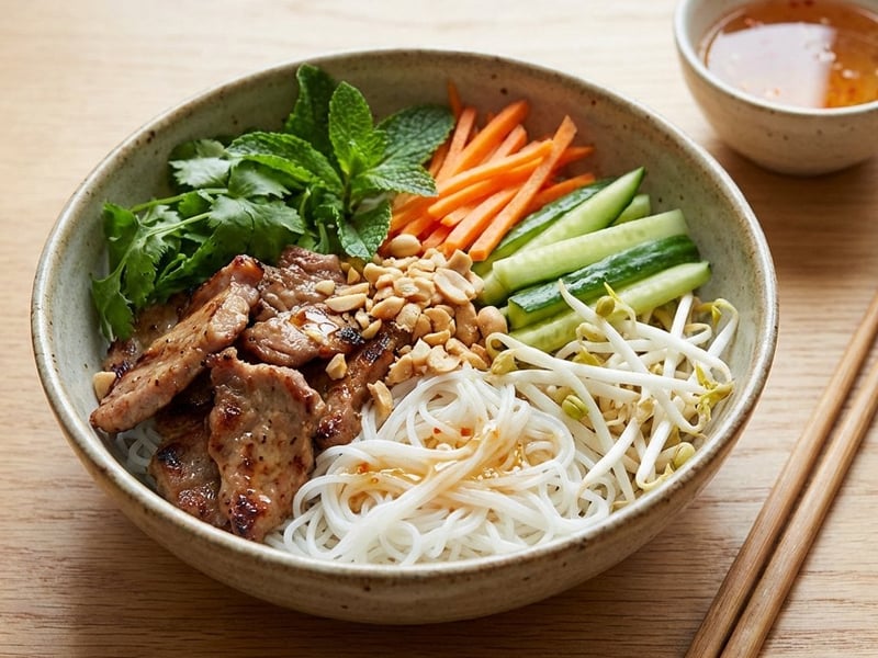 Vietnamesischer Glasnudelsalat