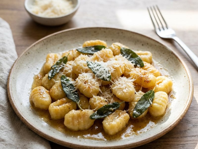 Gnocchi mit Salbei und Butter