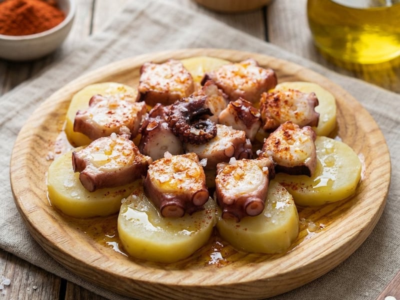 Pulpo a la Gallega | Spanischer Oktopus mit Kartoffeln