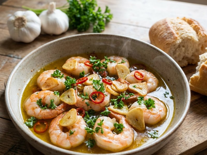 Gambas al Ajillo | Spanische Knoblauchgarnelen