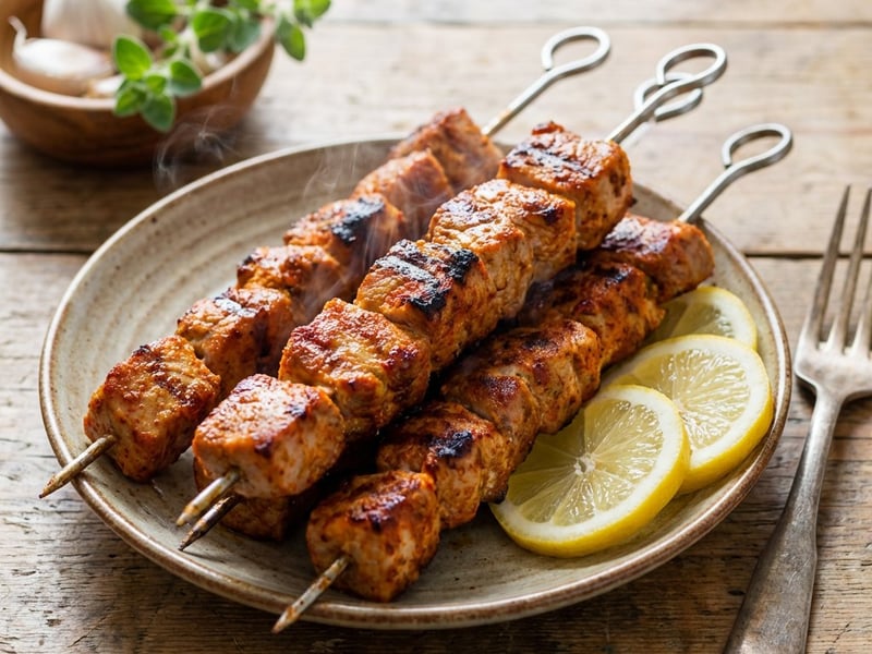 Pinchos Morunos | Spanische Schweinespieße