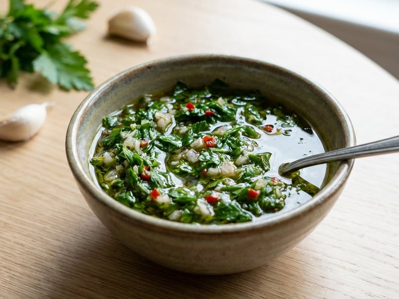Würzige Chimichurri-Sauce