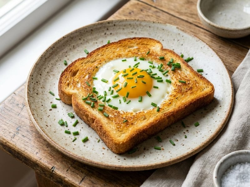 Ei im Toast