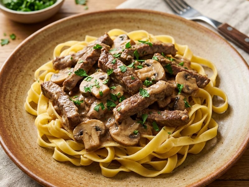 Boeuf Stroganoff | Klassisch & Cremig