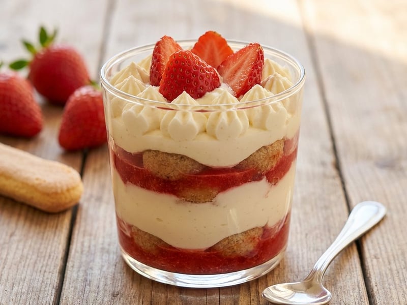 Erdbeer-Tiramisu | Fruchtiger Dessert-Klassiker