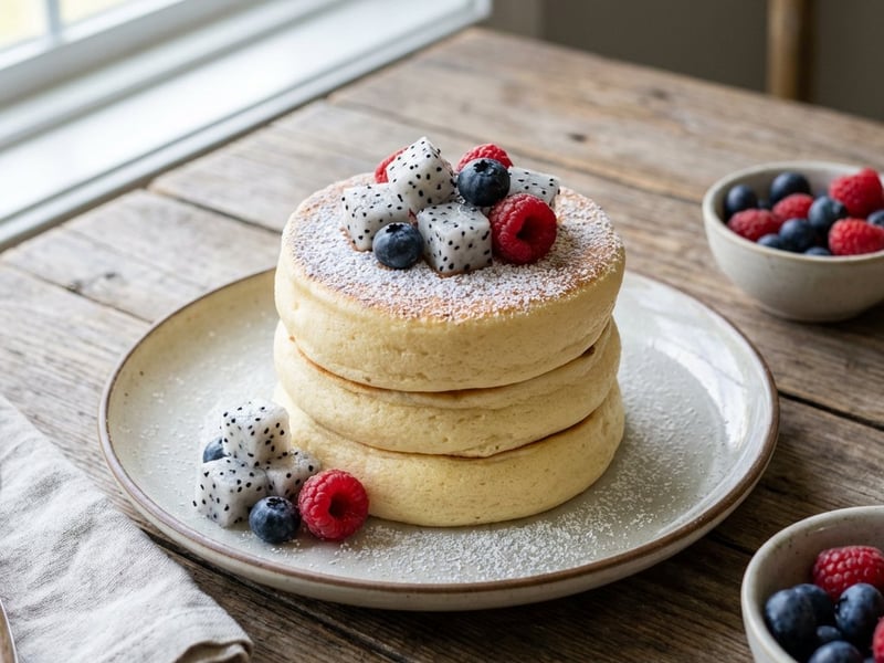 Japanese Soufflé Pancakes | Fluffy & Exotic