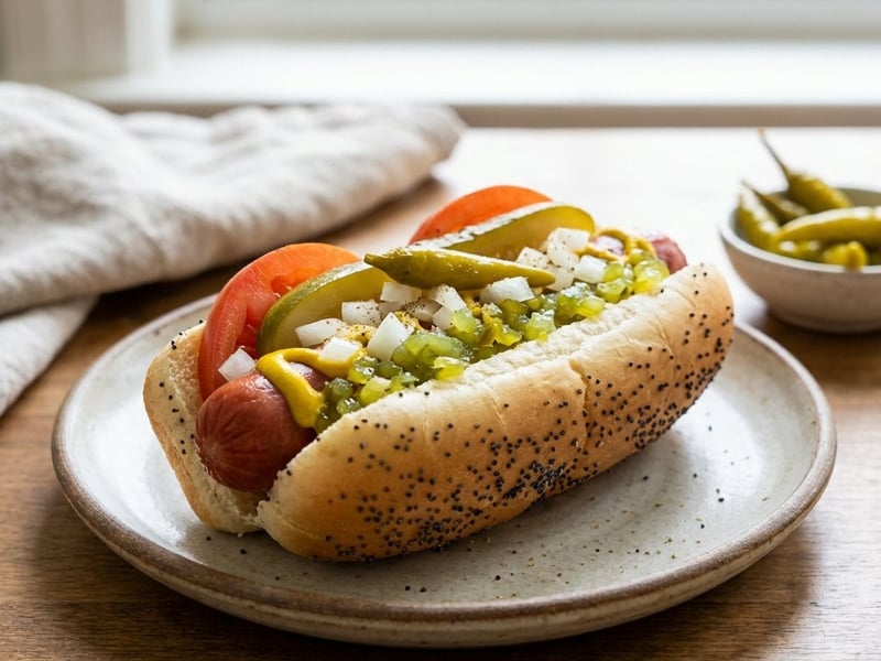 Chicago Hot Dog | Amerikanischer Klassiker