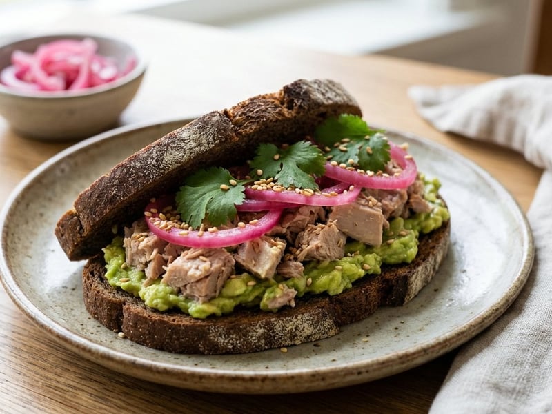 Avocado-Thunfisch-Sandwich