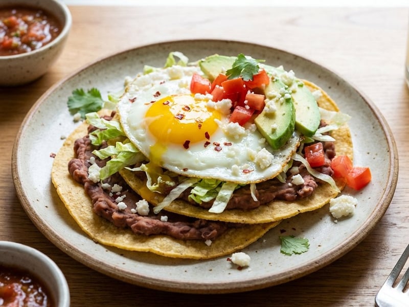 Frühstücks-Tostadas | Mexikanisch & Gesund