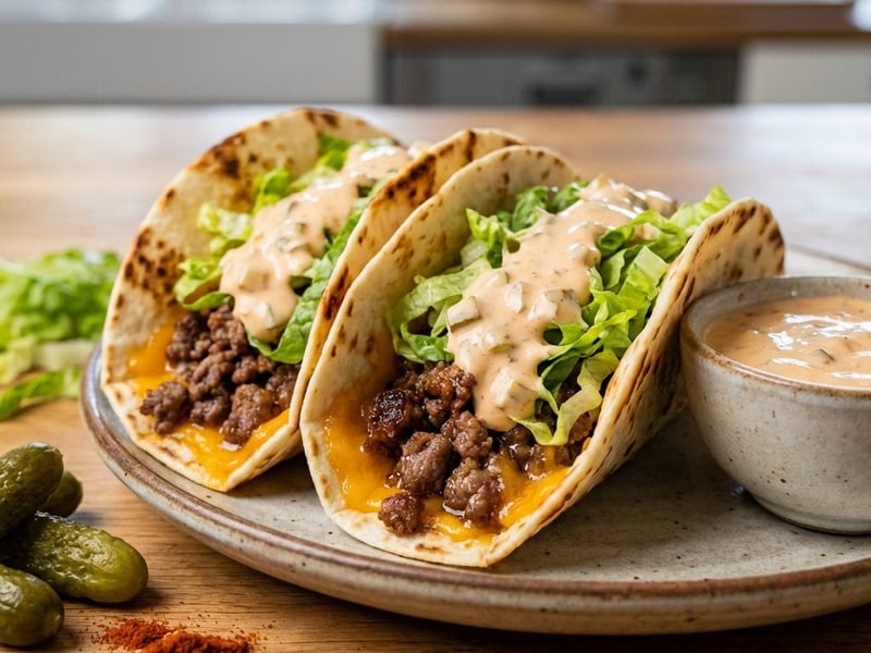 Big Mac Tacos | Schnelles 15-Minuten-Rezept