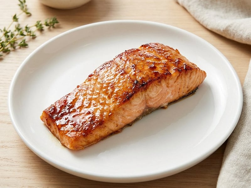 Salmon with Maple Syrup Glaze | Maple-glazed Salmon
