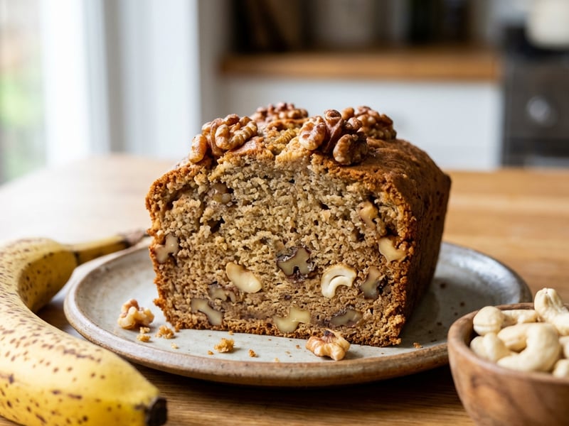 Freche Freunde: Naturally sweet & easy to make: Banana bread with walnuts