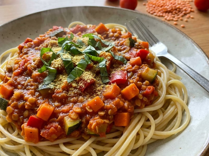 Vegane Spaghetti Bolognese