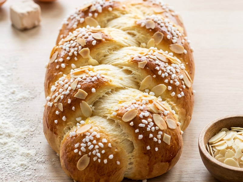 Classic Easter Yeast Braid 