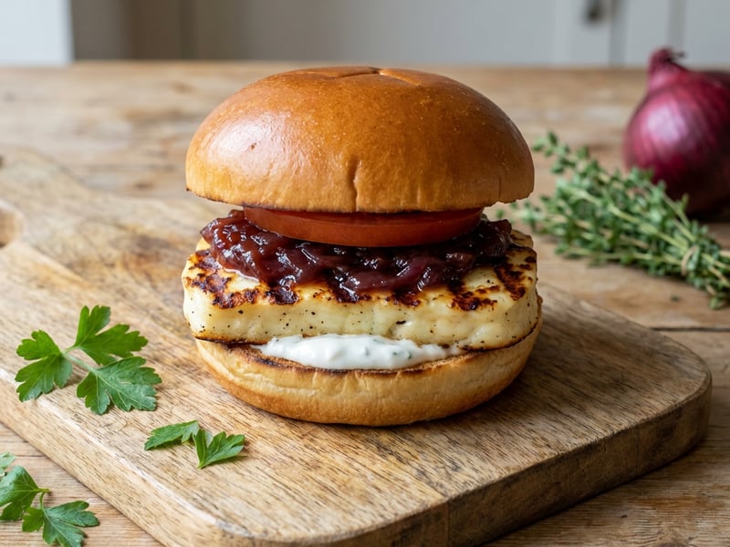 Halloumi Burger