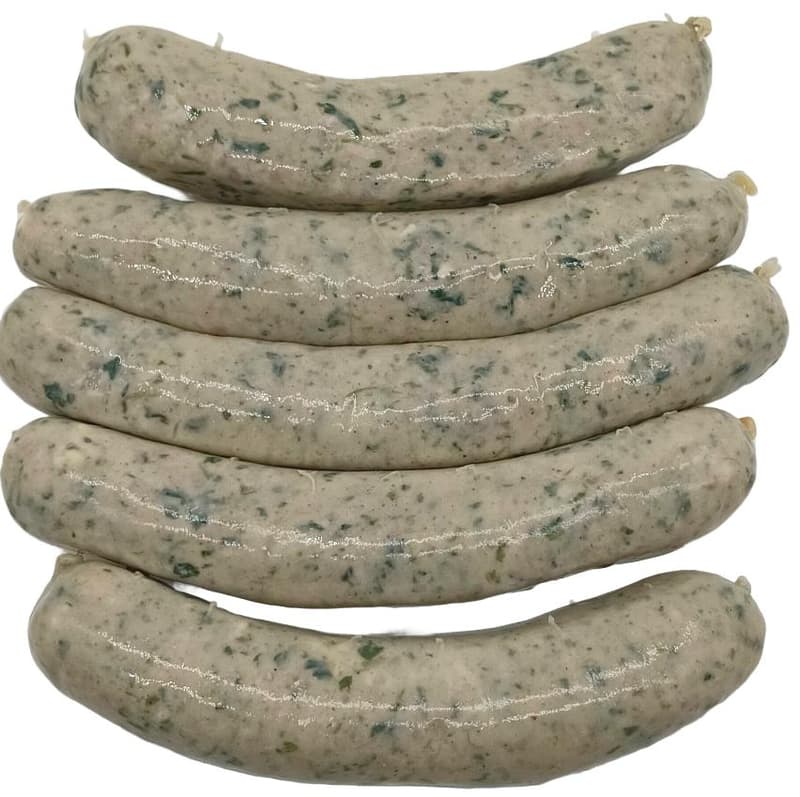 Landfleischerei Schmelzer Feta-Spinat-Bratwurst