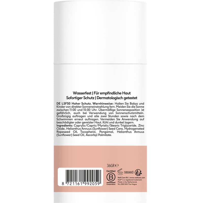 Naïf Care sun protection stick baby & child, 0% perfume SPF 50