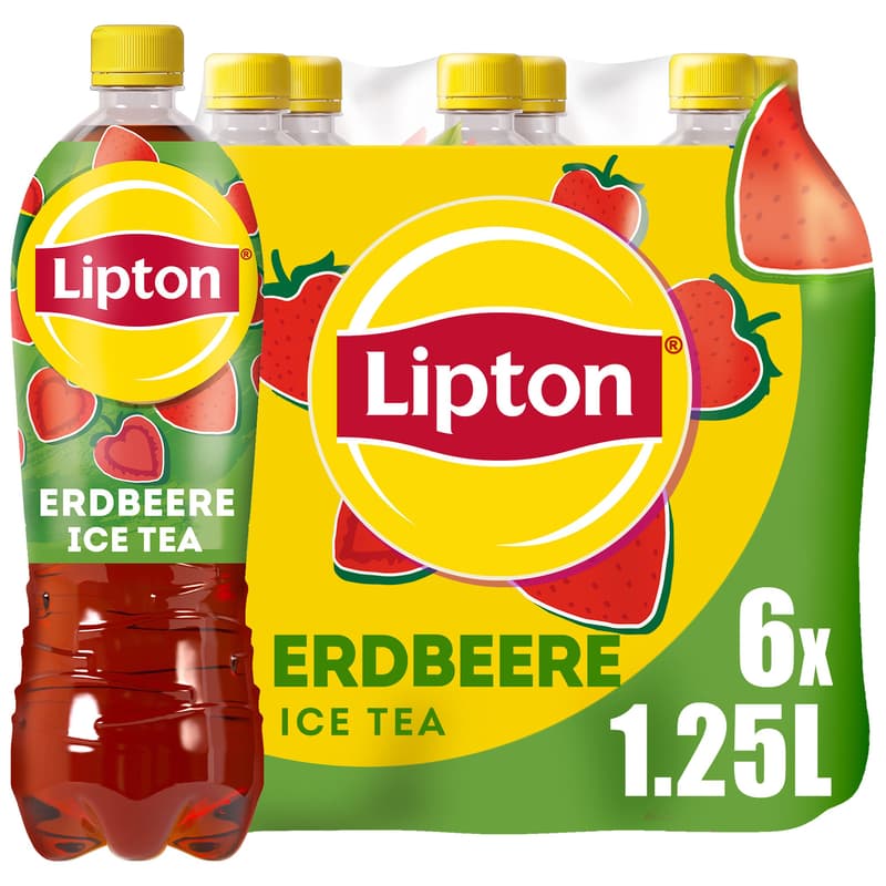 Lipton Erdbeere 6x1,25l (EINWEG)