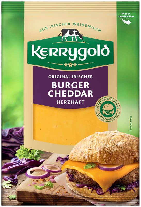 Kerrygold Burger Cheddar Scheiben