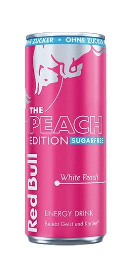 Red Bull White Peach Sugarfree (EINWEG)