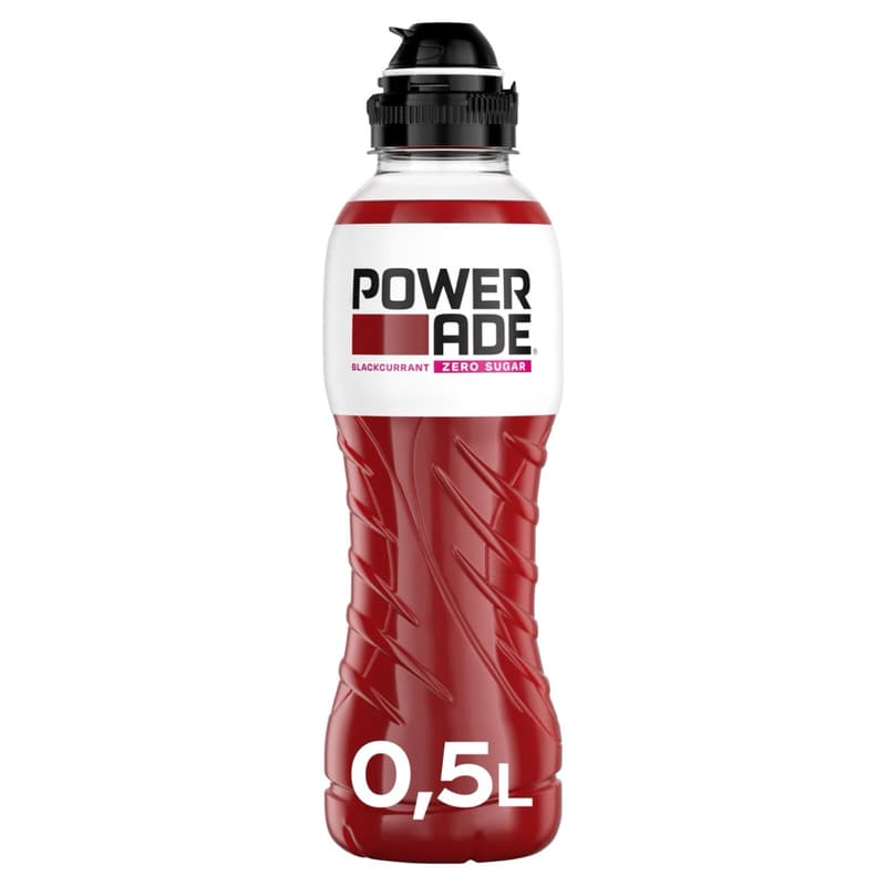 Powerade Zero Sugar Black currant (EINWEG)