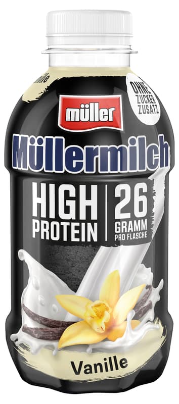 Müller Müllermilch High Protein Vanille (Einweg)