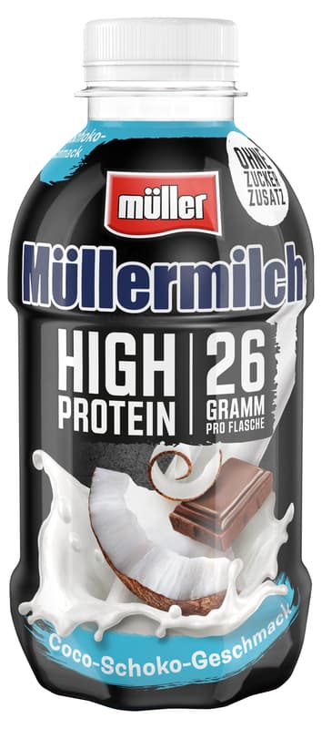 Müller Müllermilch High Protein Coco Schoko Geschmack (Einweg)