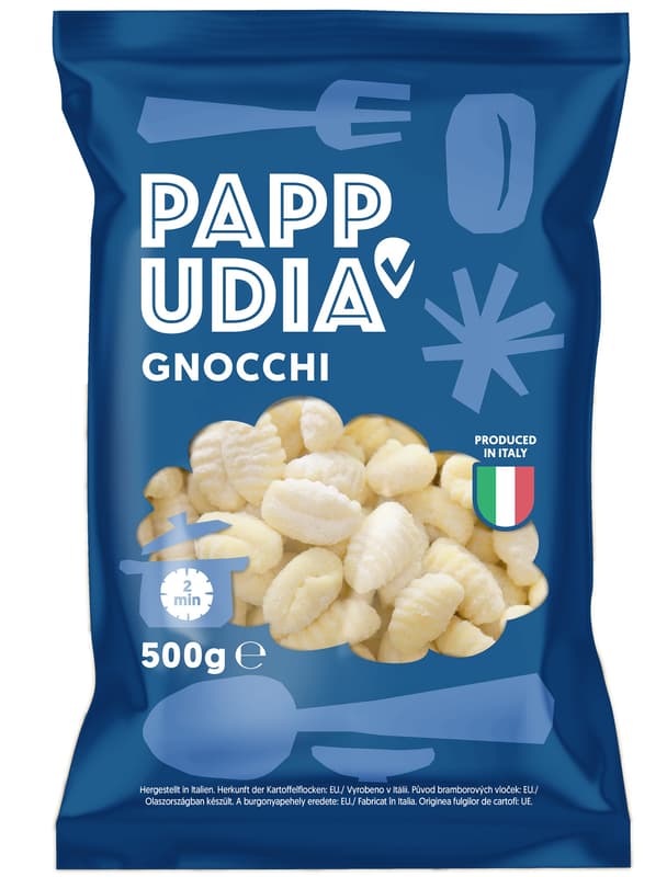 Pappudia-Kartoffel Gnocchi