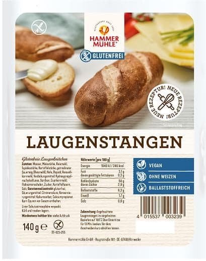 Hammermühle Laugenstangen glutenfrei