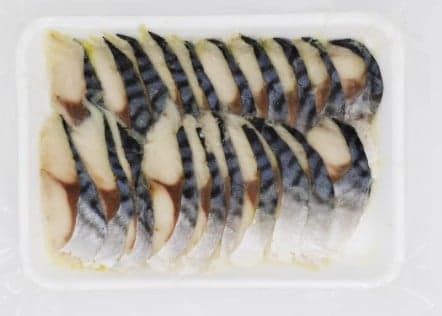 Seaconn Shime saba in Scheiben