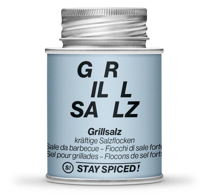 STAY SPICED! Barbecue salt strong salt flakes
