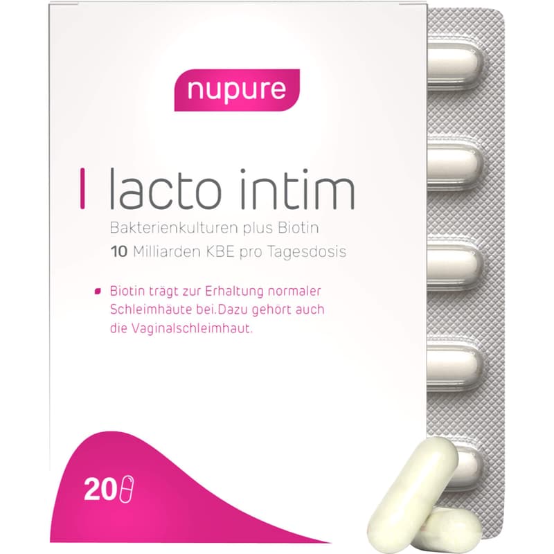 LACTO INTIM oral Probiotikum bei bakt.Vaginose