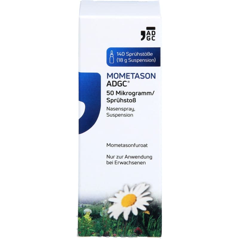 MOMETASON ADGC 50 μg/Sprühstoß Nasenspray 140