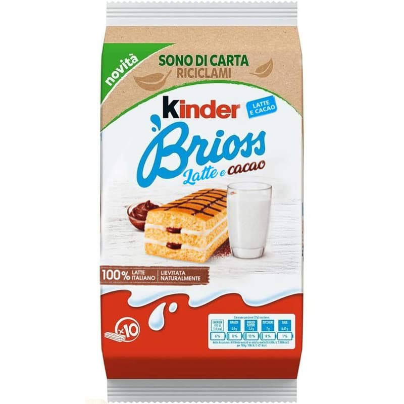 KINDER Brioss Milch & Kakao